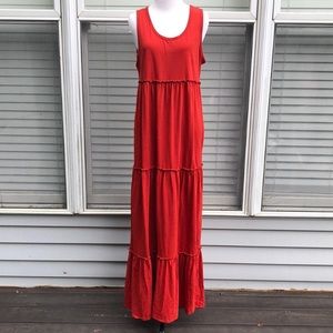 J.Jill Tiered Tank Dress